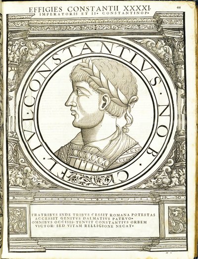 Costanzo II, illustrazione da 